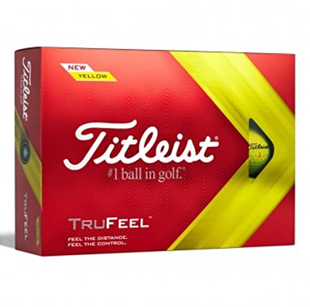 Titleist Trufeel Golfbälle für Erwachsene, Unisex, Gelb, Einheitsgröße