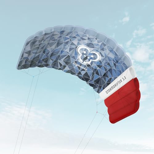 Skymonkey Stormdrifter, Vierleiner Lenkmatte, Ready to Fly - Verschiedene Größen - 230cm, 330cm, 430cm Spannweite