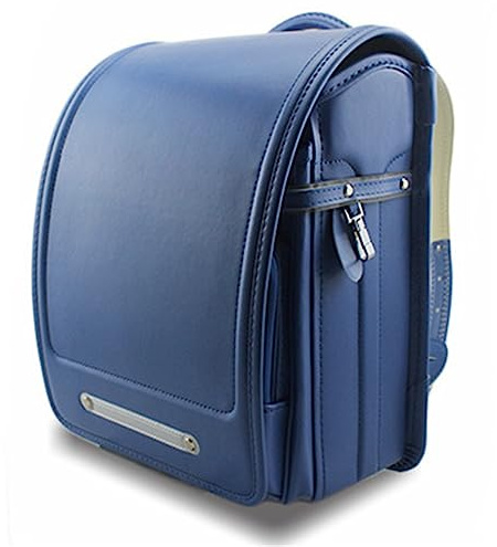 Sac d'école, sac à dos Randoseru Satchel, sac d'école japonais pour fichiers transparents A4, 5,32 * 18 * 24.5 cm