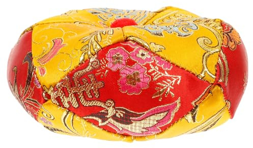 VICASKY Tibetan Singing Bowl Cushion Pad Handgefertigtes Kissen Für Klangschalen Langlebig Und Praktisch Für Meditation Und Buddhistische Rituale Schützend Und Rutschfest