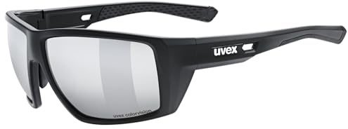 uvex mtn venture CV, Sportglasögonen unisex – vuxen, black matt, one size