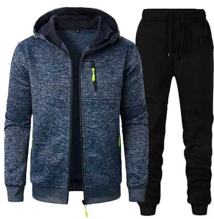 Tuta Uomo Completa Tuta Da Casa Uomo Sportiva Tute Sportive Invernali Tasche Felpa E Pantalone Jogging Tute Da Uomo In Offerta Corsa Tracksuit Due Pezzi Completi Sportivi Da Uomo Autunno Inverno