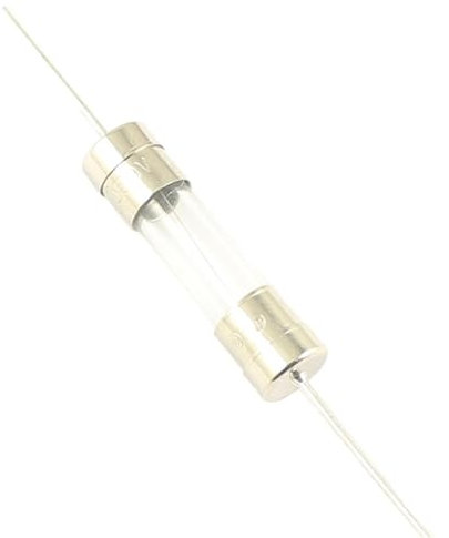 100 Stück Glassicherung, 5 x 20 mm, schnell, schnell, axiales Bleirohr mit 2-poligem 250 V F, 1 A, 2 A, 3 A, 3,15 A, 4 A, 5 A, 6,3 A, 8 A, 10 A(10A)