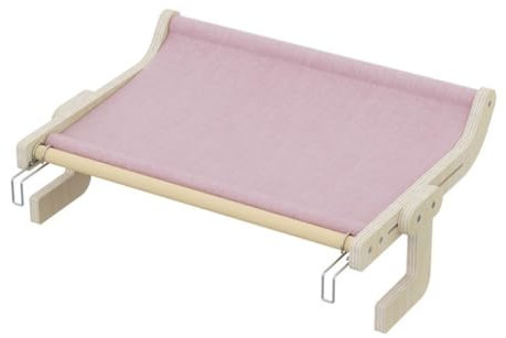 DWZXL Columpio para Gatos Balcón Gato Escalada Marco Ventana Gato Hamaca Colgante Gato Nido Gato Carga 40 Gatos Cama Colgante de Tela Lindo Columpio para Gatos(F)
