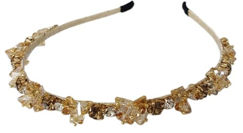 Trachten Haarreif Dirndl Damen Haarreifen Elegant Mädchen Breit Drahthaarband Schmuck Haarschmuck Haaraccessoires Kinder Geflochtenes Haarband Oktoberfest Accessoires Samt Geflochten Perlen Khaki