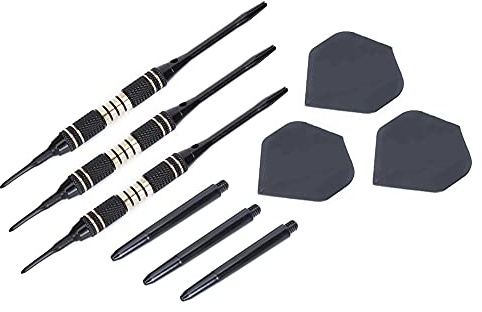Segrehy Sport Game Professional Quality Quality Dart Pure Copper Nickel Black Black Soft Dart Set Accessory