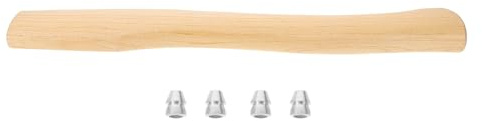 WEKADRIN Manche de Hache en Matériau Naturel Antidérapant Poignée Ergonomique Robuste pour Outils de Remplacement et Réparation