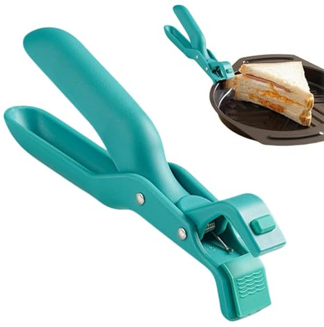 Krmoau Safety handle for hot pans, non-slip kitchen tongs, gripper for hot bowls, for use in the kitchen, for oven and microwave, when cooking, baking and serving