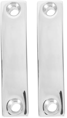 POPETPOP Placa de Sujeción para Correa de Acero Inoxidable 316 25 MM 2 Piezas Conector Marino Resistente para Embarcaciones Herrajes de Cubierta para Yates Kayaks y Toldos Bimini