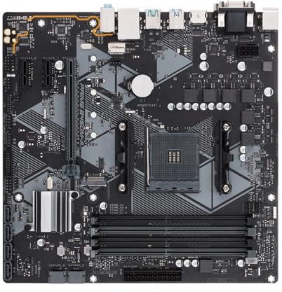 Cartes mères Fit for ASUS Carte Mère AMD B450 AM4 Soutien Ryzen 5 5600X 5500 7 5800X 5800X3D 3 3300X 2200G 9 5900X CPU DDR4 M.2 MATX