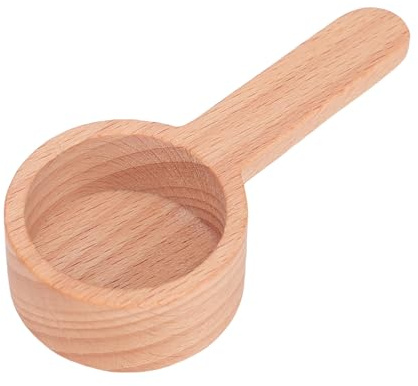 KIMISS Cuchara Medidora de Madera para Granos Molidos, café y té, Utensilio de Cocina Multiusos para Cocinar y Mezclar