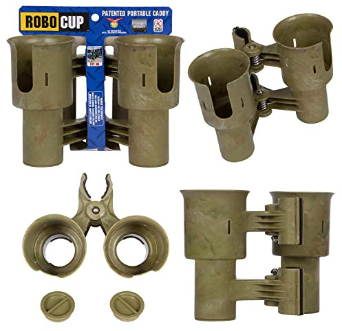 RoboCup 12 Colors, Best Cup Holder for Drinks, Fishing Rod/Pole, Boat, Beach Chair, Golf Cart, Wheelchair, Walker, IV, Drum Sticks, Microphone Stand