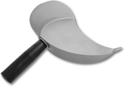 Pirge Pelle à kebab gastronomique – Pelle gyros – Pelle Shawarma en acier inoxydable – Facile à ramasser la viande – Idéal pour set avec couteau à kebab – Poignée ergonomique (mat)