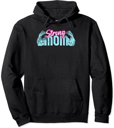 Starke Mutter Frauen Kraftsport Workout Gym Pullover Hoodie