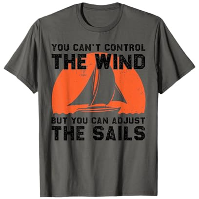 Funny Sailing Art For Men Women Sailor Sail Boat Lovers T-Shirt