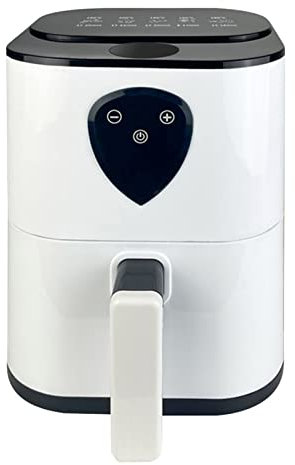 Air Fryer Light Fat Air Fryer Household Oil-free Air Fryer 5L Non-visual Fryer Smart Touch Screen Oven [Energy Class A+++] (Color : White, Size : 5L) Double the comfort
