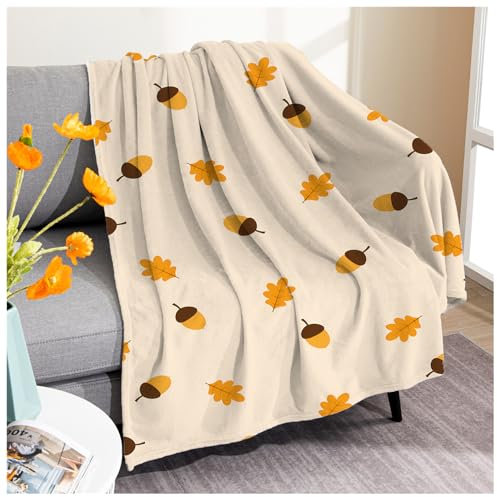 Buhelyc Wintervliesdecke, Luxuriöse Warme Sofaüberwürfe, Flanellstoff, Weich, Hautfreundlich, Atmungsaktiv, Bequem, Nickerchendecke fürs Bett, Familie, Freunde(Size:130x180cm,Color:B)