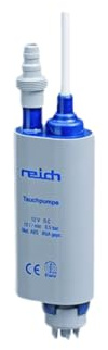 Reich Pompe submersible Raccord à vis 12L, Blanc