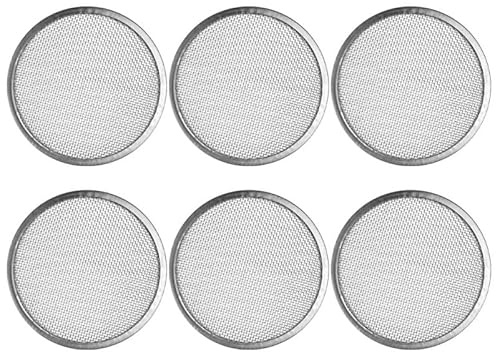 VINTORKY 6 Stück Sprossenglas Deckel Edelstahl Keimglas Siebdeckel Für Bohnensprossen Einmachgläser Siebdeckel Zum Keimen Von Sojasprossen Brokkoli Und Senf 3.15 Zoll