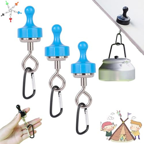 Magnethaken Camping,schwenkbarer Haken,magnet Haken Extra Stark,magnetische Haken,schwarz Magnethaken,magnethalterung Rund Magnet Magnetische Haken,haken Tent Camping Outdoor,magnethaken Gegenstück