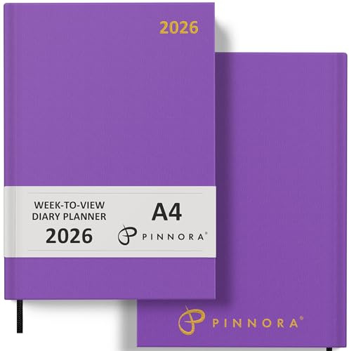 Jahreskalender 2025, Eltern (Mauve, A4, Wochenansicht)