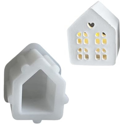 3D Tealight Candelabro forma para entusiastas decorativos del hogar Molde de silicona para portavelas pequeño Tealight