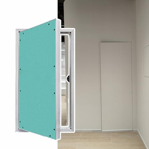 Verdeckte Zugangsplatte für Trockenbau, überstreichbare Inspektionsluke mit dickem, bündigem Design, ideal für Zuhause, Hotel und Krankenhaus