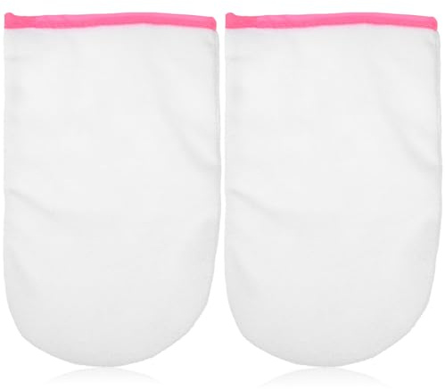 MAGICLULU Guanti per Trattamento Mani in Cera di Paraffina in Spugna, di Guanti Idratanti Termici per Manicure e Cura della Pelle, Mantenimento Calore per Uso Domestico e Salone di Bellezza