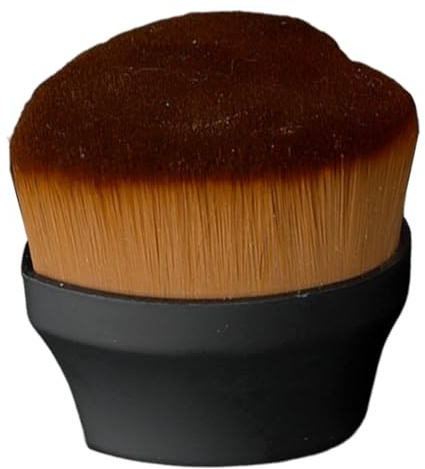 Pinceau de Teint Solaire Poils Denses Et Sécurisés, Et Pratique | Pinceaux pour le Visage et le Corps pour Poudre, Correcteur, Crème,