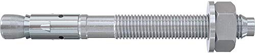 Fischer Bolzenanker FBZ 10/20/105 Ankerbolzen Betonanker M16x148mm, Bolzenanker für gerissenen Beton, ETA zertifiziert - 10 Stück