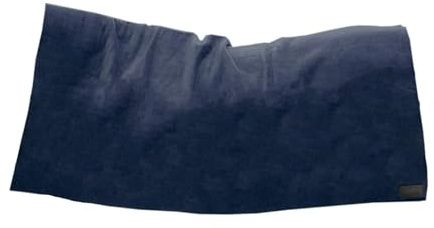 Kentucky - Schwere Fleecedecke - Quadrat - Marineblau - Größe 210 x 200 cm