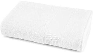 Bassetti Pop Color Nuovo Telo Doccia Bagno, Asciugamano Viso, ospite in Spugna da 430 g/m², Bianco, cm. 60x110