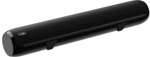 boAt Aavante Bar 610 - Soundbar Bluetooth con suono firmato RMS, 2.0 canali con doppio radiatore passivo, fino a 7 ore di riproduzione e connettività multipla (nero antracite)