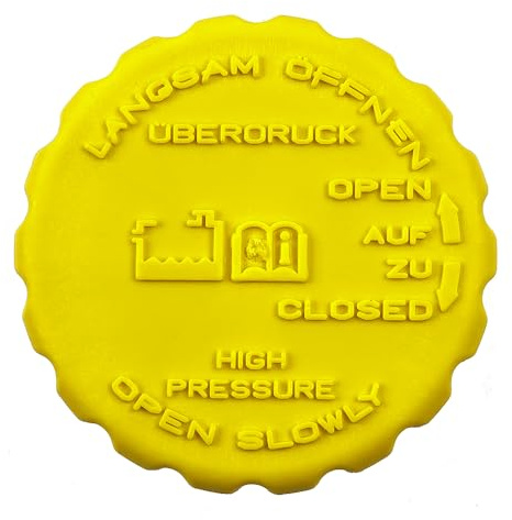 ROBUST Verschlussdeckel Kühlerdeckel Ausgleichsbehälterdeckel für Ford Focus Fiesta Mondeo Transit Opel Astra F G Corsa A B C Vectra A B Skoda Felicia 90467473 90409256 86FB8100CD