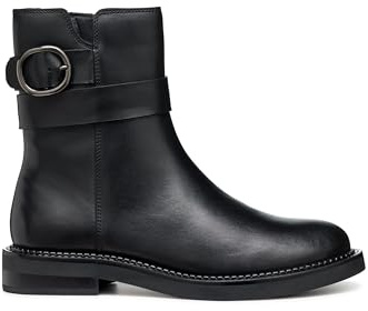 Geox Stivaletto Donna D Serilda, Nero, 38 EU