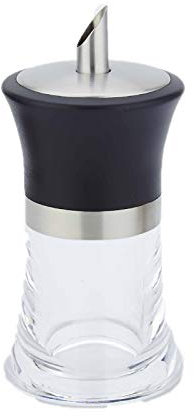 SDFGBNJK Zuckerstreuer Haushalts Acryl Glas, Zuckerdose Spender Zucker Edelstahl Rand Kaffee Shaker Küchenutensilien Zubehör Glas Zuckerspender Für Exclusiv,One Size