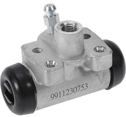 A ABSOPRO Rear Left Brake Wheel Cylinder No.53402-81A00 Drum Brake Cylinder for Suzuki Carry 2000-2024 Aluminum Alloy Silver Tone Durable