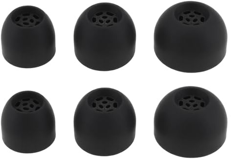 eMagTech 3 Paia Di Gommini Auricolari In Memory Foam Compatibile Con Sennheiser IE900 IE800S Calibro Di Uscita 4,5-5,5 Mm
