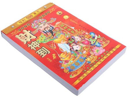 POPETPOP Mondkalender 2026: Traditioneller Chinesischer Kalender Zum Abreißen, Jahr Des Pferdes, Wand-feng-shui-kalender Für Die Wanddekoration Im Homeoffice