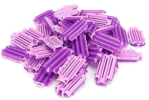Majatou Hair Perm Rods Hair Curlers Rollers, 45pcs Hair Perm Rods Hair Curlers Rollers Hair Clips Curlers Hairdressing Styling Tool for Salon Home