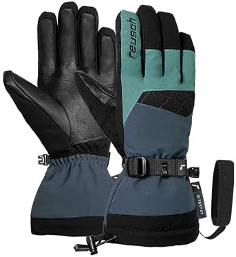 Reusch Skihandschuhe für Herren & Damen | extra warm & wasserdicht | atmungsaktiv & winddicht, Softshell-Winterhandschuhe für Ski, Outdoor & Piste, Größe 6,5-11, Couloir R-TEX XT