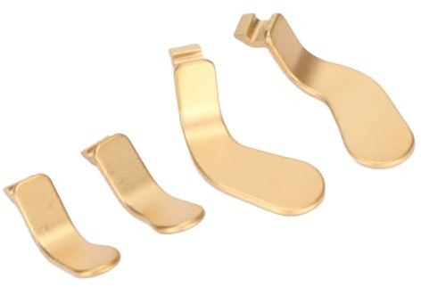 ciciglow 4 Pcs Controller Paddles, Metal Paddles, Stainless Steel, Replacement for One Controller Series 2 (Gold)