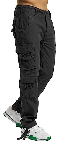 Brandit Pure Slim Fit Pants, Farbe: anthrazit, Größe: XL