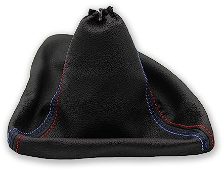 Cargaiter - Funda Palanca de Cambios Compatible con Bmw Serie 1 E81-E82-E87-E88 (2004-2011) (Tricolor)