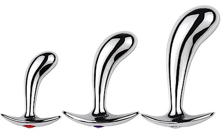 Spina anale Intimo da esterno perline anali in metallo di piccole dimensioni di grandi dimensioni con diamante butt plug dildo inserto giocattoli del sesso anale