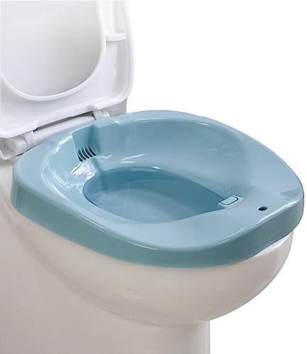 Sitzbad für Toilettensitz, Bidet-Becken, Sitzbadewanne für Hämorrhoiden, Sitzbadewanne, Schüssel, Sitzbad für Hämorrhoiden, Toilettensitz, Postpartale Pflege, Schwangerschaft, Perineum-Entlastung