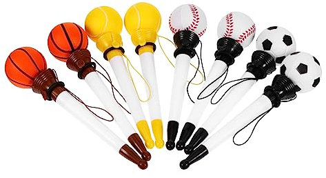 LALAFINA 8 Stück Prellstift Kugelschreiber Mit Feiner Spitze Fußball-Kugelschreiber Stationär Kinder-Kugelschreiber Signierstift Schul-Kugelschreiber Niedliche Sportstifte