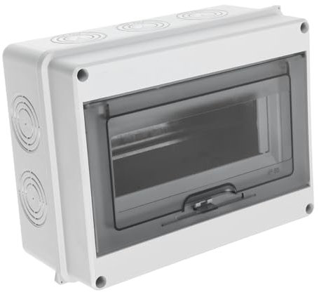 NULYLU Weatherproof Distribution Box and Breaker Box Cover Outdoor Energy Meter Case Waterproof Enclosure for Indoor and Outdoor Circuit Protection