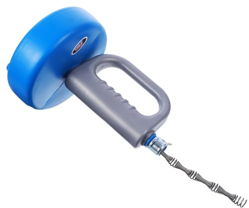 Hemobllo 1 Pezzo Attrezzo Manuale Per Pulizia Scarichi Tubo Flessibile Facile Da Usare Per Cucina Bagno Lavandino Vasca e Doccia (blu Sfuso 7m)