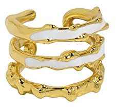 Damen Ohrringe Ohrring Silber Mehrlagig Ear Cuffs Frauen Emaille Sterling Silber Breite Ohrclip Ohne Piercing Einzelner Ohrclip Schmuck